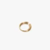 Anillo de gemelos en oro claro Anillo de gemelos en oro claro
