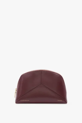 Bolsa de viaje grande The Victoria en piel burdeos