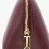Bolsa de viaje grande The Victoria en piel burdeos Bolsa de viaje grande The Victoria en piel burdeos