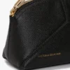 Bolsita de viaje The Victoria en piel negra Bolsita de viaje The Victoria en piel negra