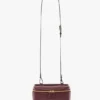 Bolso bandolera Vanity en piel burdeos Bolso bandolera Vanity en piel burdeos