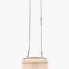 Bolso bandolera Vanity en piel rosa pálido Bolso bandolera Vanity en piel rosa pálido