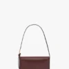 Bolso de bolsillo Dorian en piel burdeos Bolso de bolsillo Dorian en piel burdeos