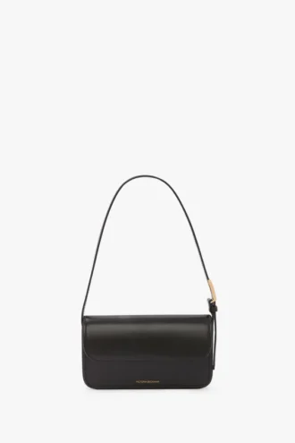 Bolso de mano Dorian en piel negra