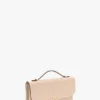 Bolso de mano Dorian en piel rosa pálido Bolso de mano Dorian en piel rosa pálido