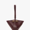 Bolso de mano Portofino en piel burdeos Bolso de mano Portofino en piel burdeos