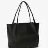 Bolso de viaje The Victoria en piel negra Bolso de viaje The Victoria en piel negra