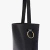 Bolso Dia Bucket en piel azul marino Bolso Dia Bucket en piel azul marino