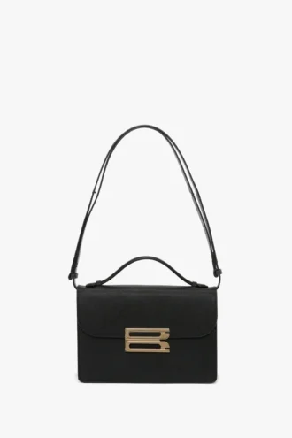 Bolso Dorian en piel negra