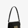 Bolso Dorian en piel negra con relieve Bolso Dorian en piel negra con relieve