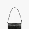 Bolso Dorian en piel negra con relieve Bolso Dorian en piel negra con relieve