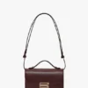 Bolso Dorian pequeño en piel burdeos Bolso Dorian pequeño en piel burdeos