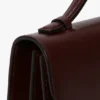 Bolso Dorian pequeño en piel burdeos Bolso Dorian pequeño en piel burdeos