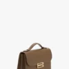 Bolso Dorian pequeño en piel gris paloma Bolso Dorian pequeño en piel gris paloma