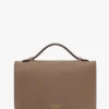 Bolso Dorian pequeño en piel gris paloma Bolso Dorian pequeño en piel gris paloma