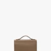 Bolso Dorian pequeño en piel gris paloma Bolso Dorian pequeño en piel gris paloma