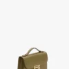 Bolso Dorian pequeño en piel verde cactus