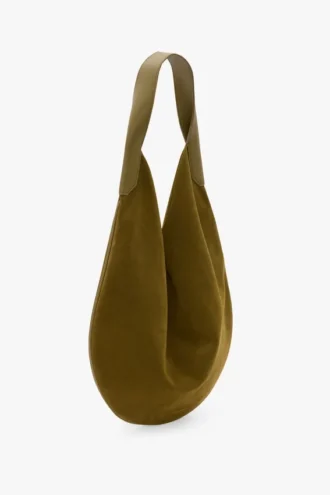 Bolso Soft Plié Hobo en verde cactus