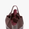 Bolso tote de viaje The Victoria en piel burdeos Bolso tote de viaje The Victoria en piel burdeos