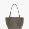 Bolso tote The Victoria en ante gris guijarro Bolso tote The Victoria en ante gris guijarro