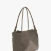 Bolso tote The Victoria en ante gris guijarro Bolso tote The Victoria en ante gris guijarro