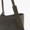 Bolso tote The Victoria en ante gris guijarro Bolso tote The Victoria en ante gris guijarro
