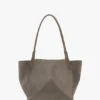 Bolso tote The Victoria en ante gris guijarro Bolso tote The Victoria en ante gris guijarro