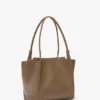 Bolso tote The Victoria en piel gris paloma Bolso tote The Victoria en piel gris paloma