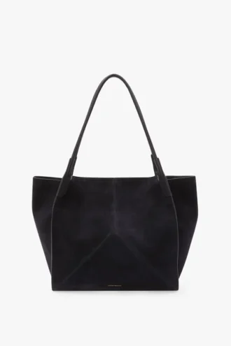 Bolso tote The Victoria grande en ante azul marino