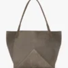 Bolso tote The Victoria grande en ante gris guijarro Bolso tote The Victoria grande en ante gris guijarro