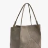 Bolso tote The Victoria grande en ante gris guijarro Bolso tote The Victoria grande en ante gris guijarro
