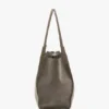 Bolso tote The Victoria grande en ante gris guijarro Bolso tote The Victoria grande en ante gris guijarro