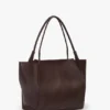 Bolso tote The Victoria grande en piel burdeos Bolso tote The Victoria grande en piel burdeos