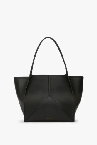 Bolso tote The Victoria grande en piel negra