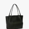 Bolso tote The Victoria grande en piel negra Bolso tote The Victoria grande en piel negra