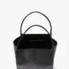 Bolso tote The Victoria grande en piel negra Bolso tote The Victoria grande en piel negra