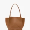 Bolso tote Victoria en piel color tostado Bolso tote Victoria en piel color tostado
