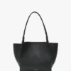 Bolso tote Victoria en piel negra Bolso tote Victoria en piel negra