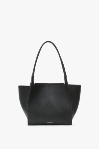 Bolso tote Victoria en piel negra