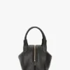 Bolso Victoria Plié en piel negra Bolso Victoria Plié en piel negra