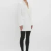 Botas Harlow de jersey elástico con punta abierta 100 en negro Botas Harlow de jersey elástico con punta abierta 100 en negro
