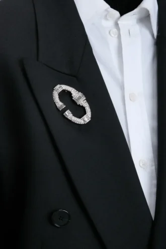 Broche de cristal