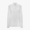 Camisa con pliegues en blanco Camisa con pliegues en blanco