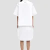 Camisa trapecio en blanco óptico Camisa trapecio en blanco óptico