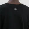 Camiseta entallada en negro Camiseta entallada en negro