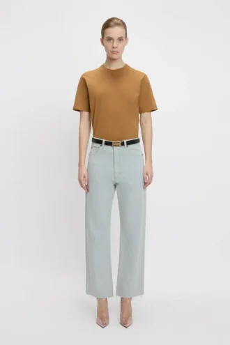 Camiseta The Victoria en color trigo
