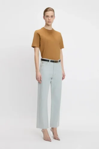 Camiseta The Victoria en color trigo