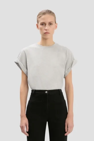 Camiseta Tilly en gris jaspeado