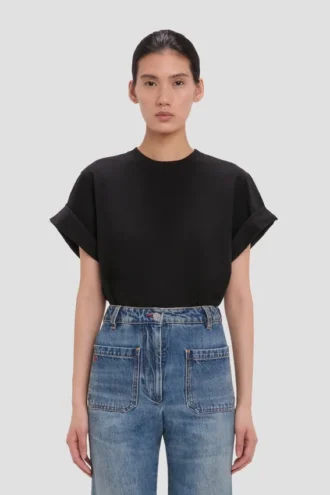 Camiseta Tilly en negro