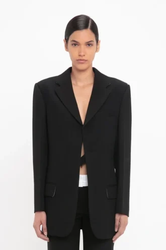 Chaqueta de esmoquin en negro